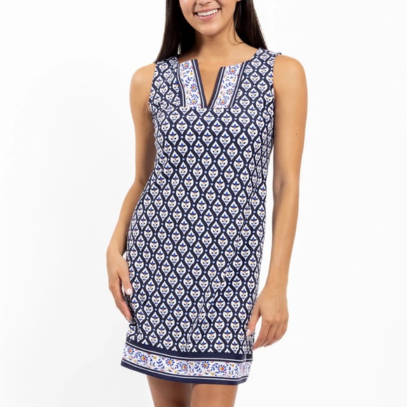 Jude Connally Dresses & Skirts - JUDE CONNALLY CARISSA DRESS, size small, navy, preppy, summer